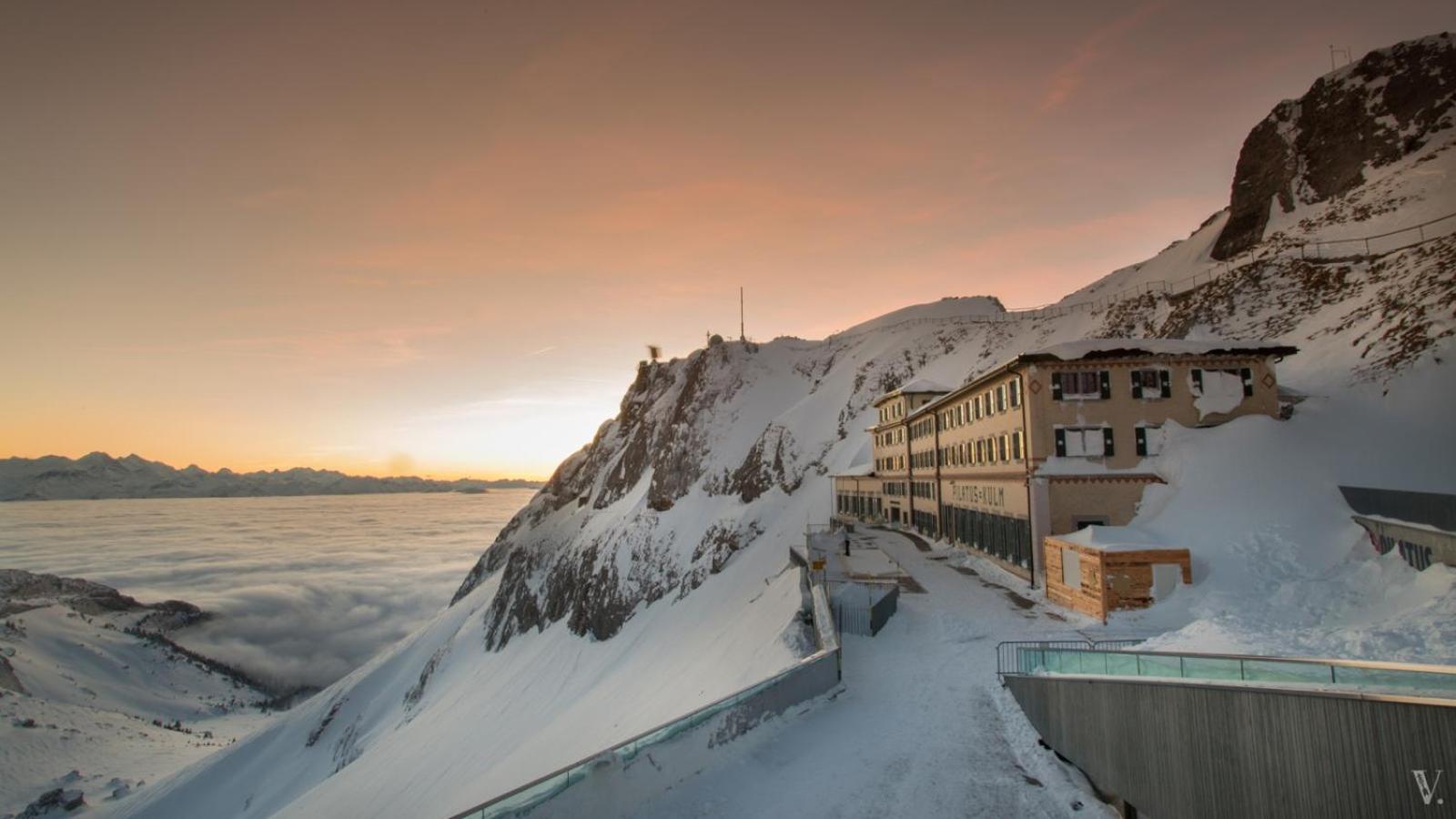 Hotel Pilatus-Kulm Luzern Exterior foto